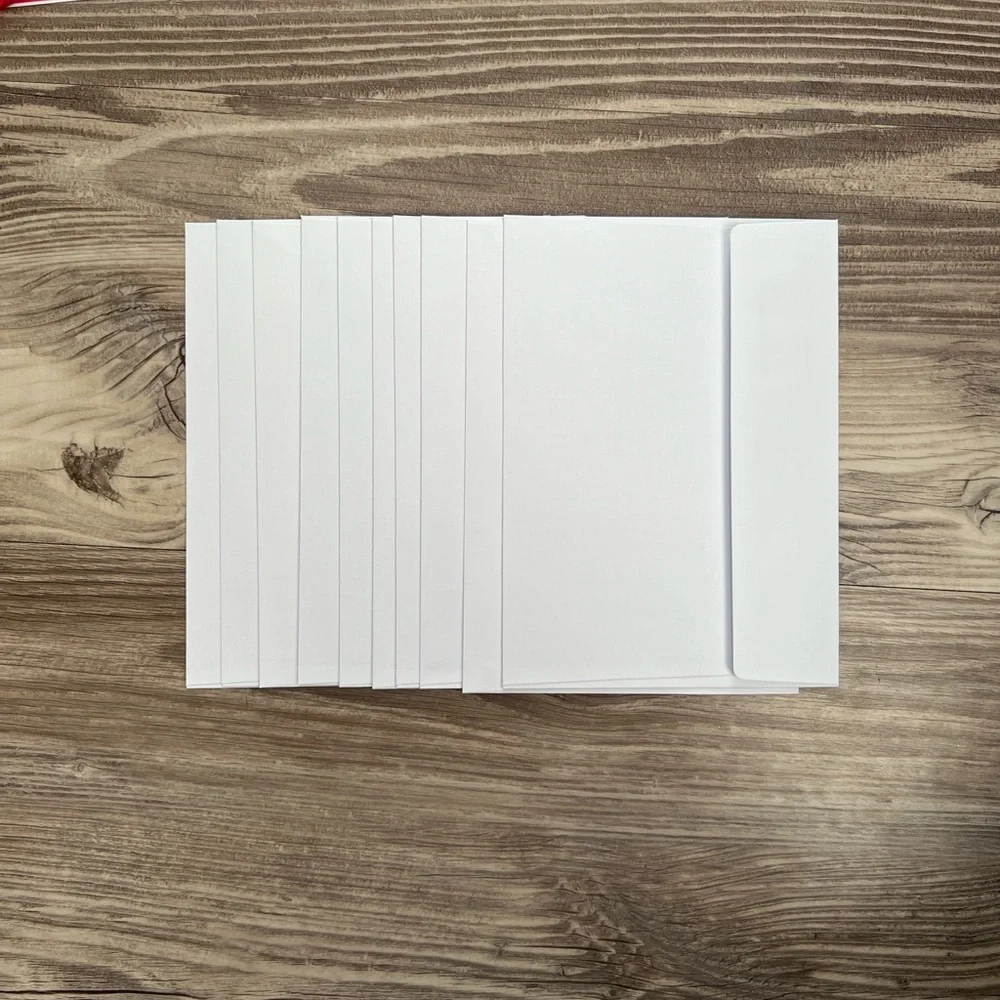Christmas Greeting Cards Set of 10 With Envelopes